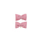 PROJECT 6 PINK PUFFED BOW CLIPS [FINAL SALE]