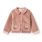 COPENHAGEN COLOR BLUSH EMBROIDERED QUILTED CORDUROY JACKET