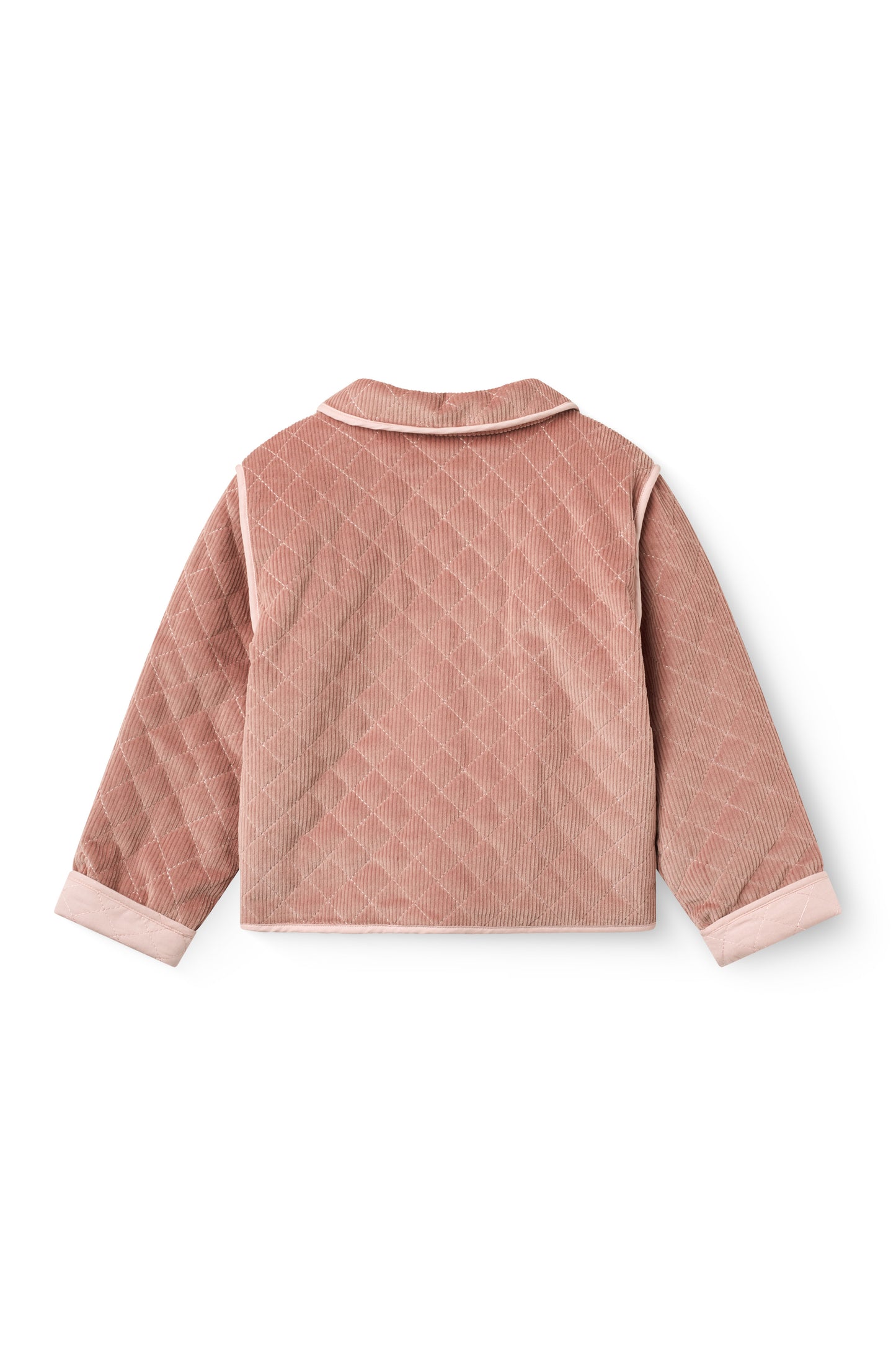 COPENHAGEN COLOR BLUSH EMBROIDERED QUILTED CORDUROY JACKET