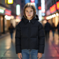 SCOTCH BONNET BLACK PUFFER COLLAR JACKET