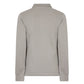 JOHN RICHMOND HEATHER GREY EMBOSSED LOGO POLO SHIRT