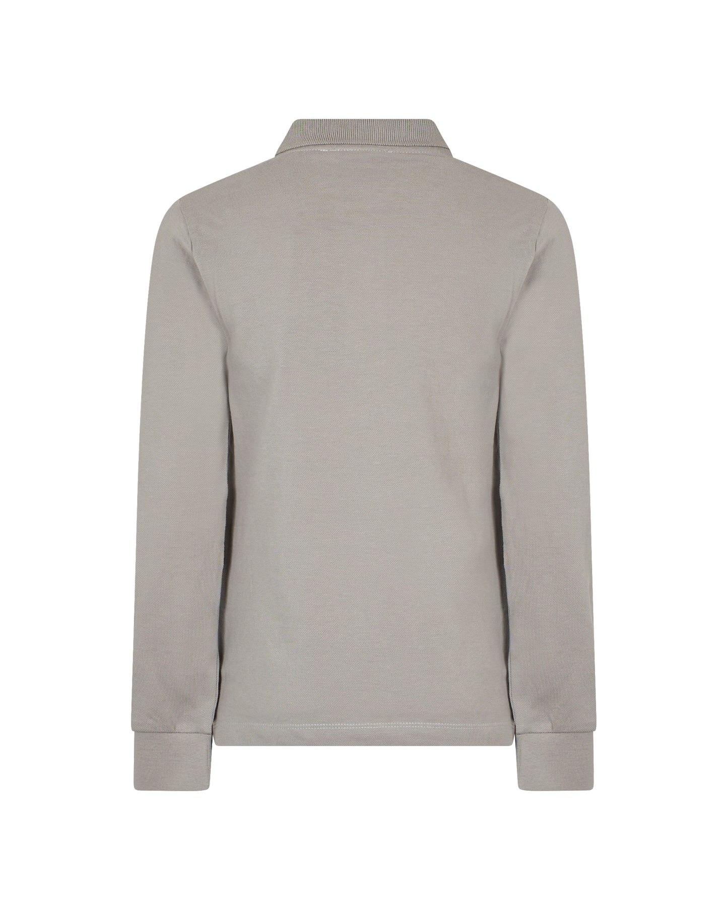 JOHN RICHMOND HEATHER GREY EMBOSSED LOGO POLO SHIRT