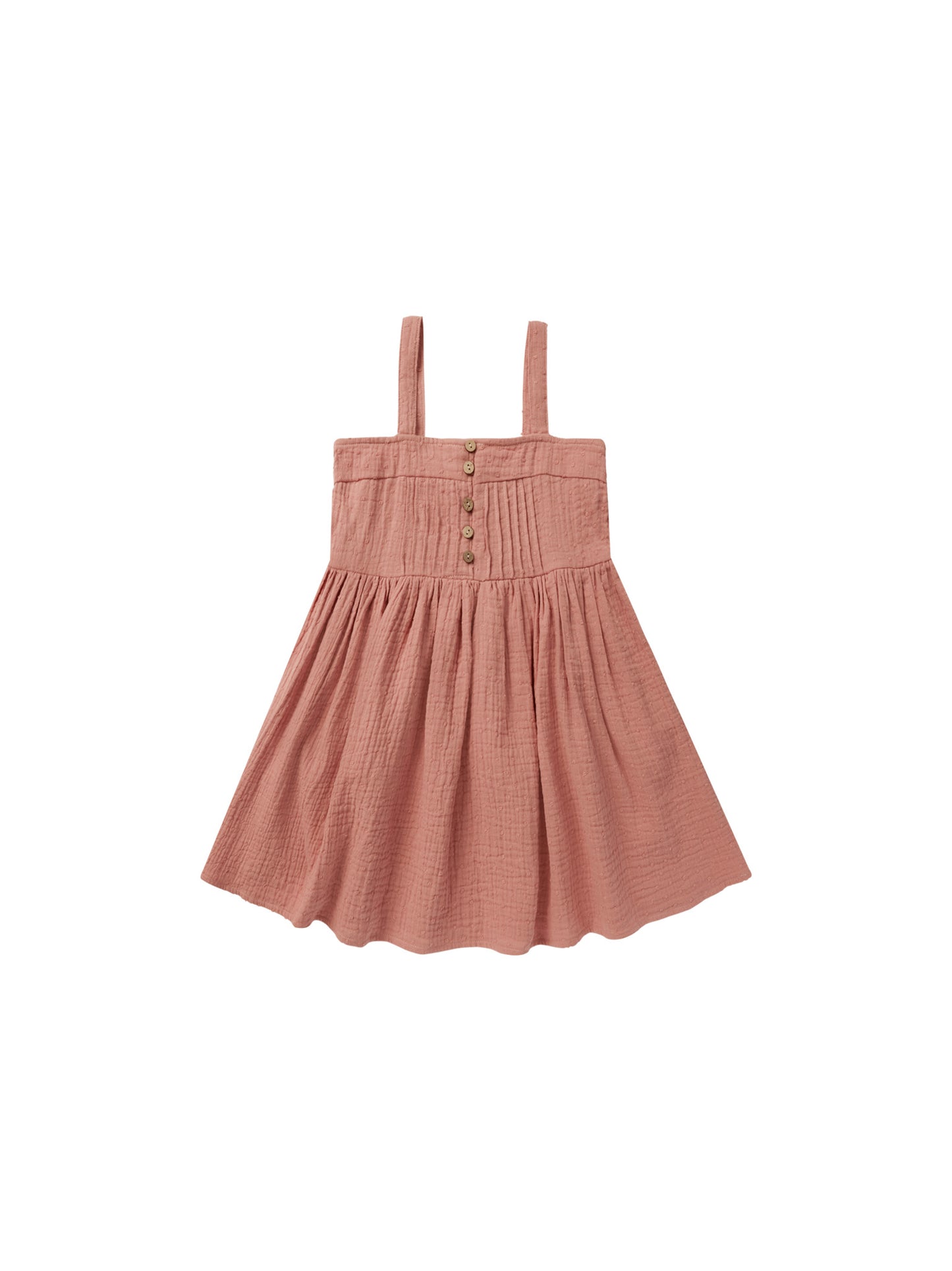 RYLEE + CRU DEEP PINK BUTTON SWING JUMPER [FINAL SALE]