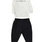 JOHN RICHMOND IVORY LOGO SWEATSHIRT SET