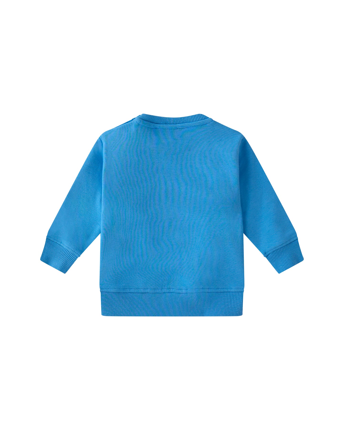 JOHN RICHMOND ELECTRIC BLUE EMOJI PRINT SWEATSHIRT
