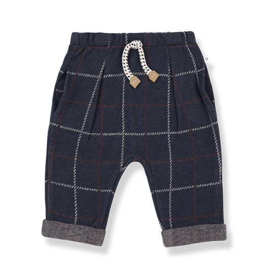1+ IN THE FAMILY BLUE PLAID PANTS