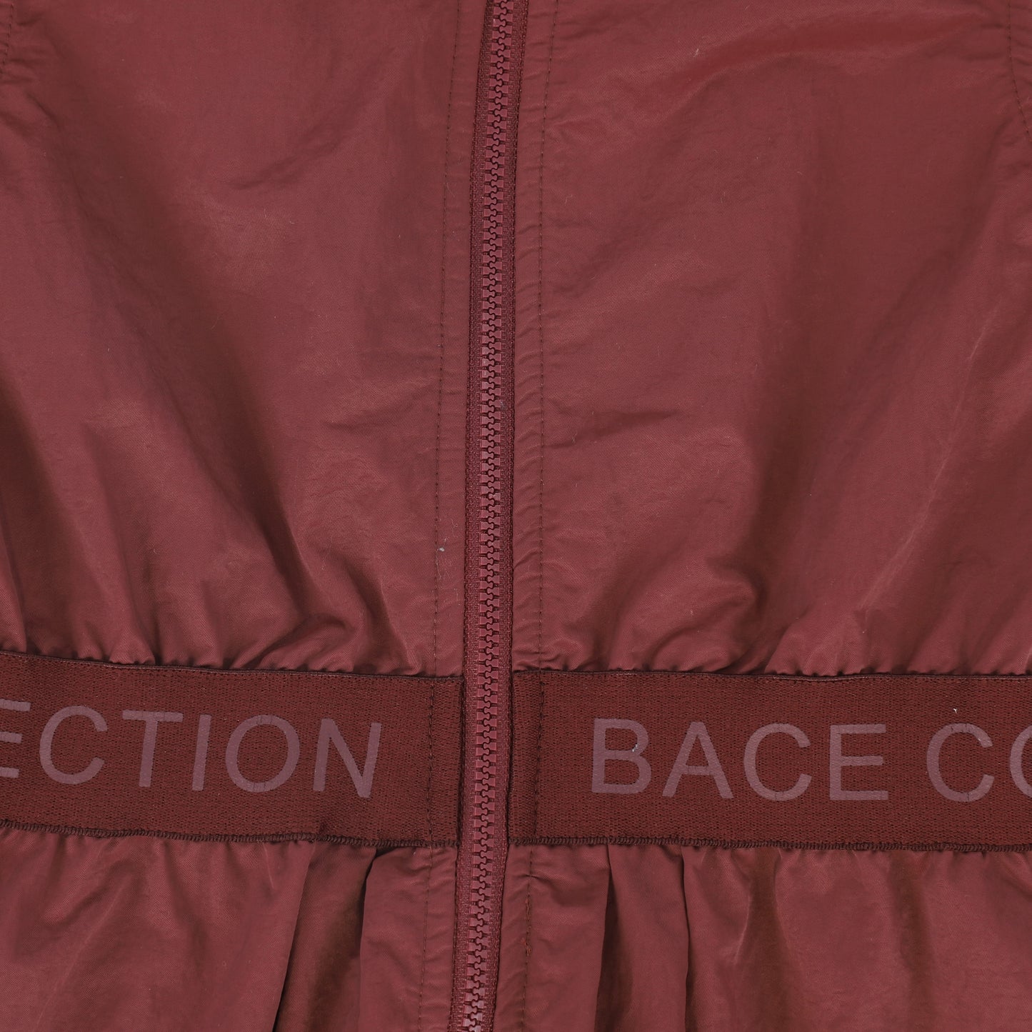 BACE COLLECTION RUST ZIPPER CARGO JUMPER