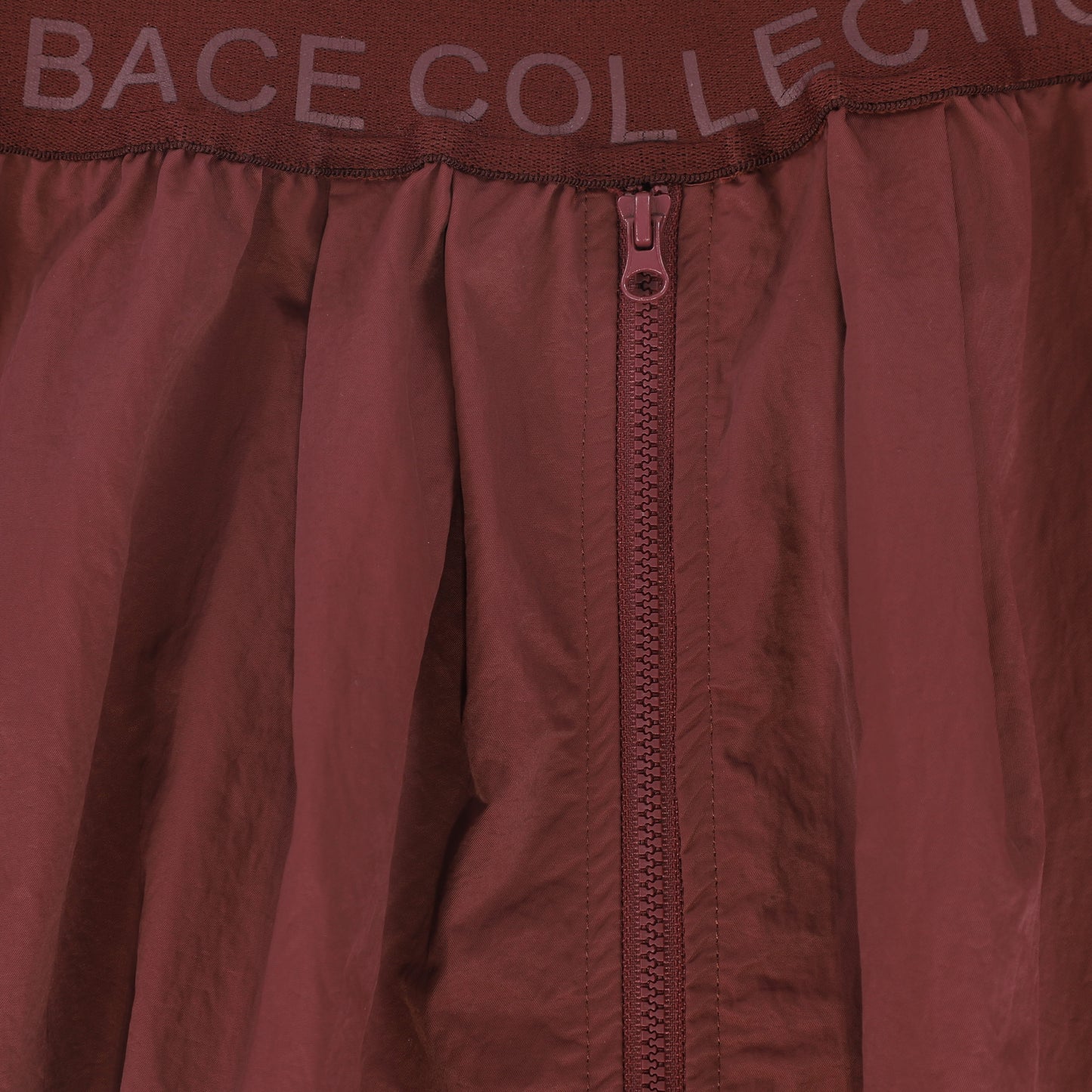 BACE COLLECTION RUST ZIPPER CARGO SKIRT