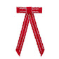PROJECT 6 RED STITCHED BOW [FINAL SALE]