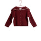 PLEASE MOM RED SAILOR COLLAR KNIT SWEATER