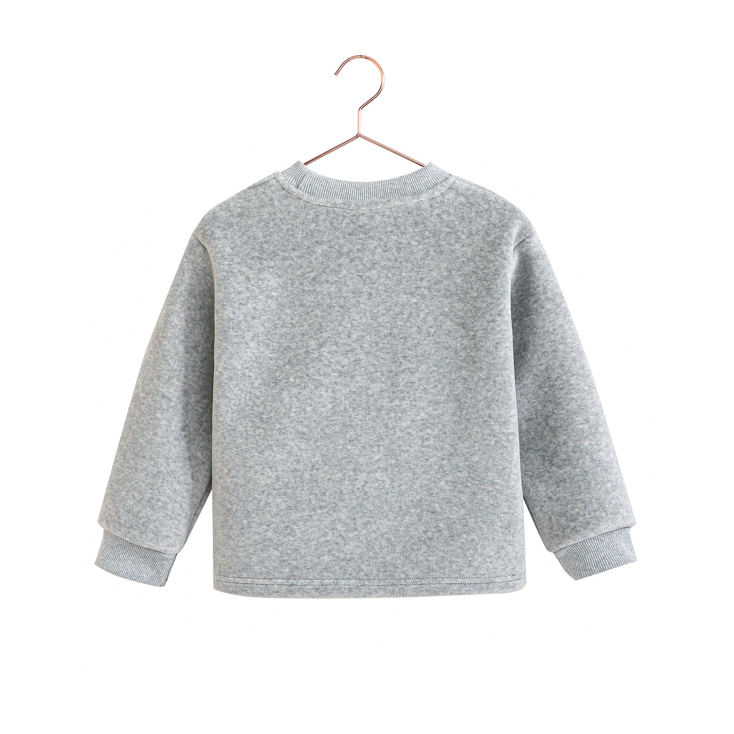 RETRO KID GREY/RED VELOUR LOGO TOP