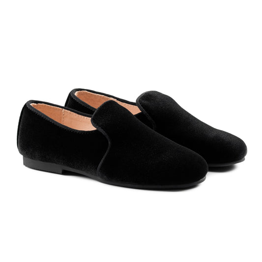 RAYBELLE BLACK VELVET LOAFER