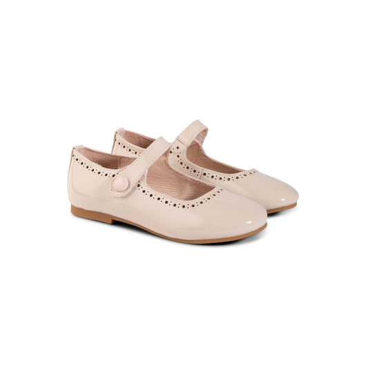 RAYBELLE PALE PINK PATENT LEATHER MARY JANE