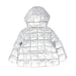 ADD SILVER QUILTED PUFFER COAT [Final Sale]