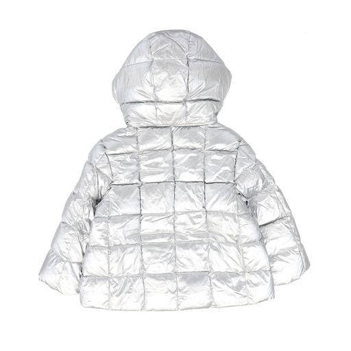 ADD SILVER QUILTED PUFFER COAT [Final Sale]