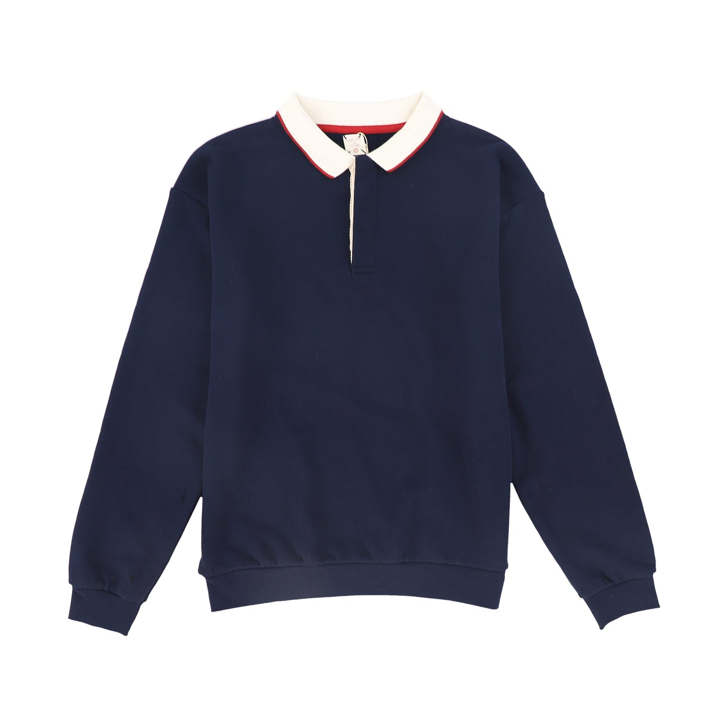 ANALOGIE NAVY BON VOYAGE SWEATSHIRT POLO