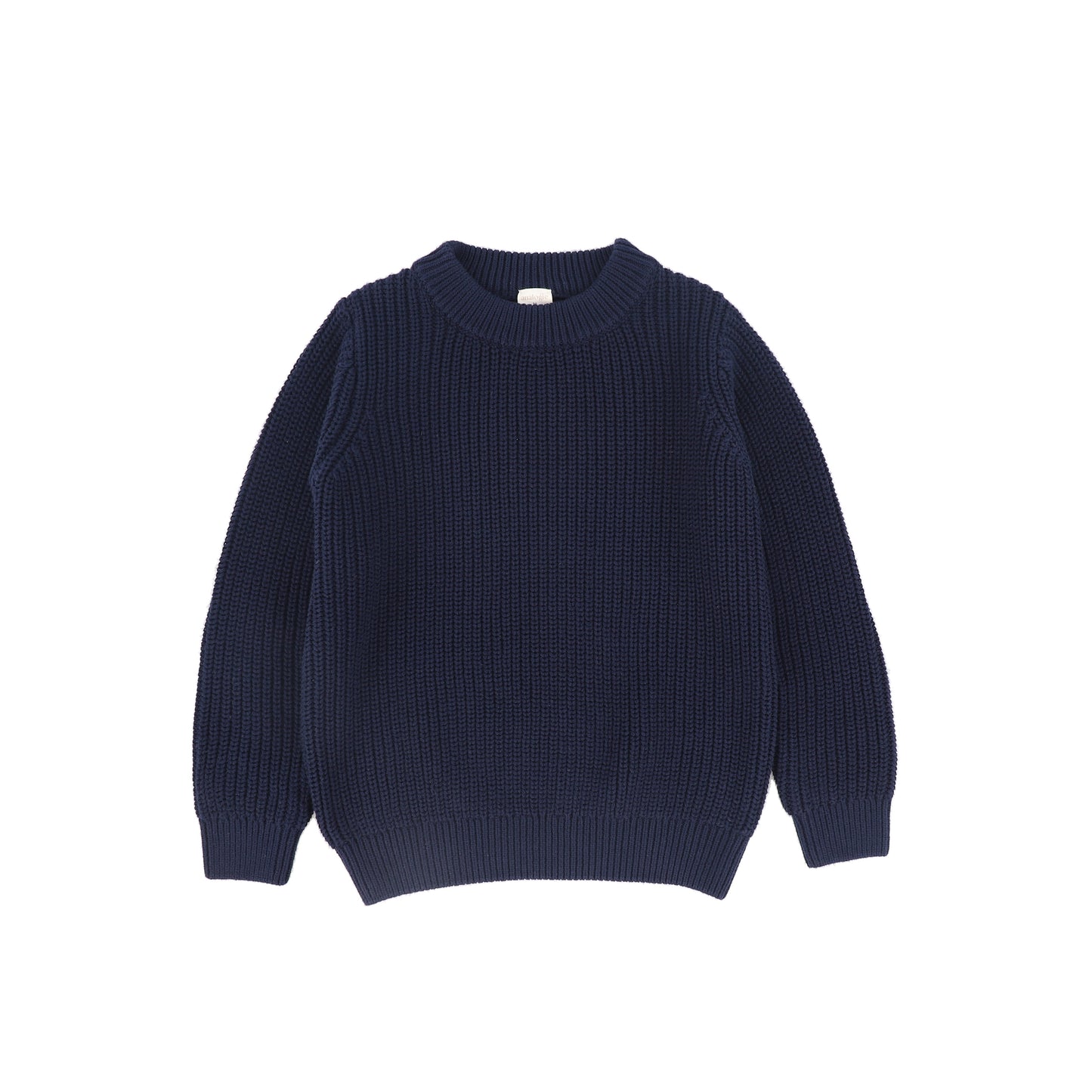 ANALOGIE NAVY CHUNKY KNIT SWEATER