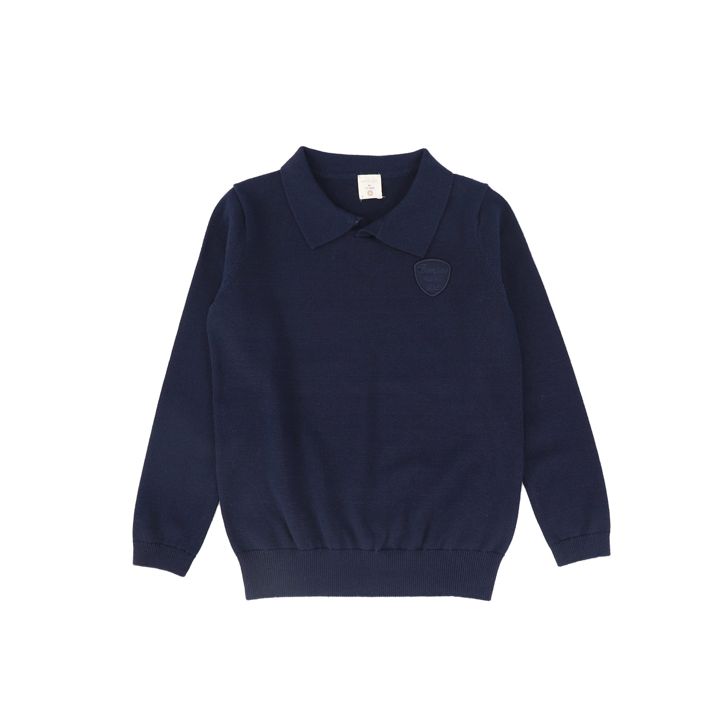 ANALOGIE NAVY KNIT POLO