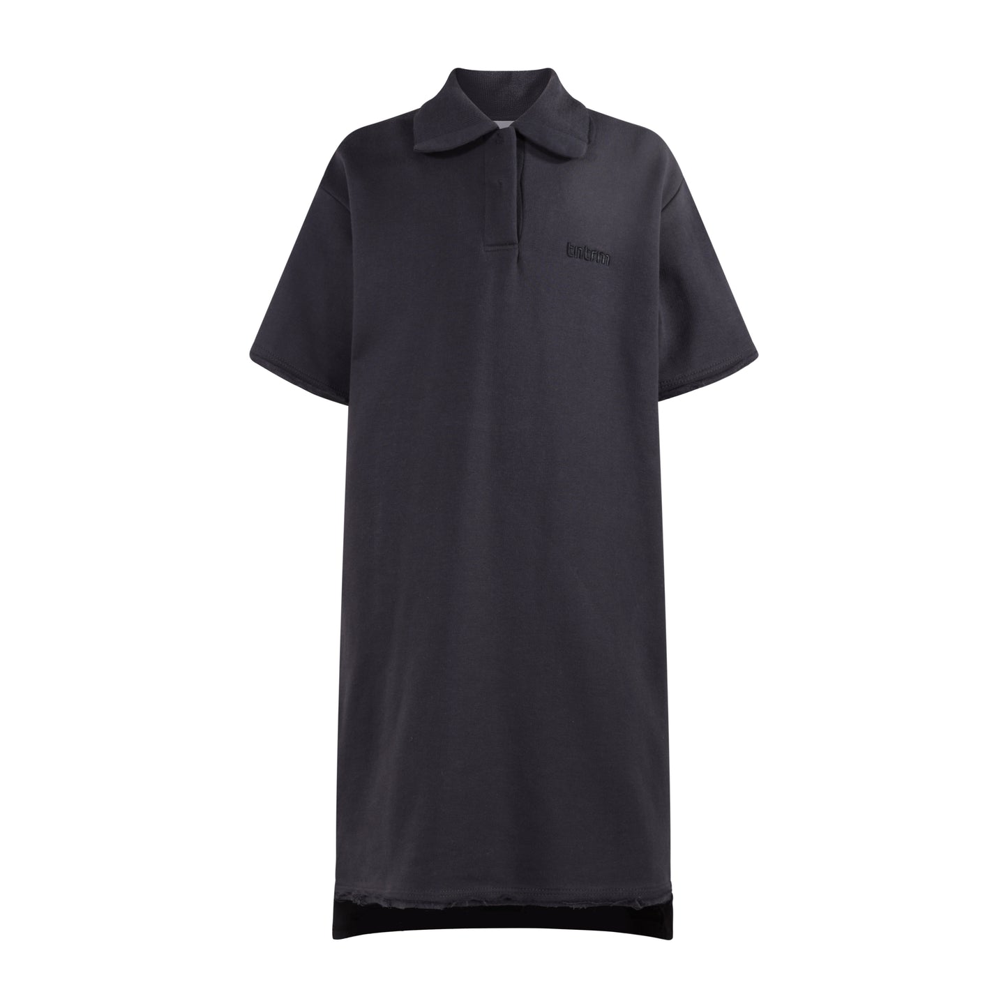 TNTRM BLACK MIDI SHIRT DRESS [FINAL SALE]