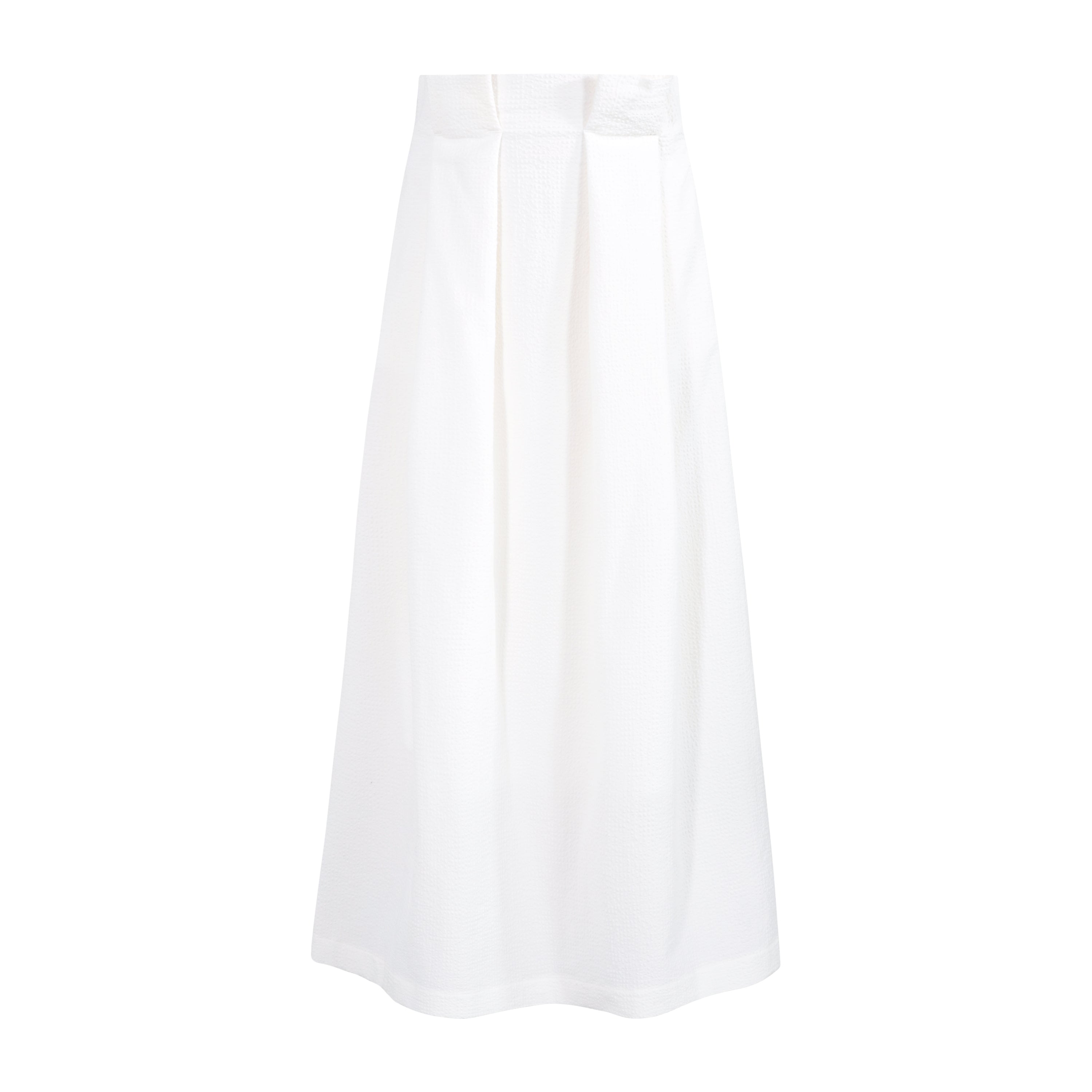 完売品　TNRCN PISTE SKIRT OFF WHITE TNTRM OFF WHITE TEXTURED PLEAT SKIRT [FINAL SALE] – Luibelle