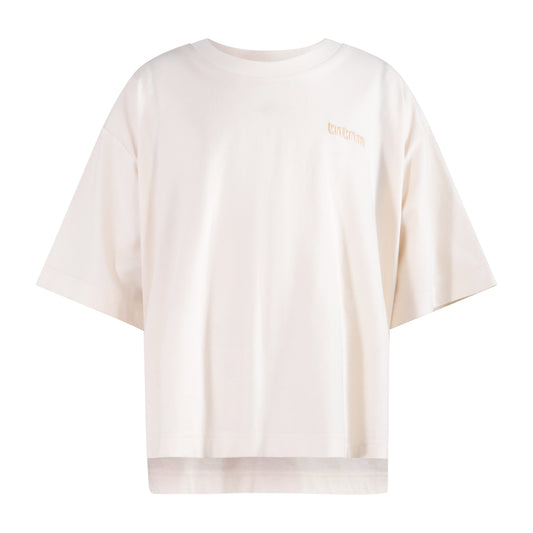 TNTRM OFF WHITE JERSEY T-SHIRT