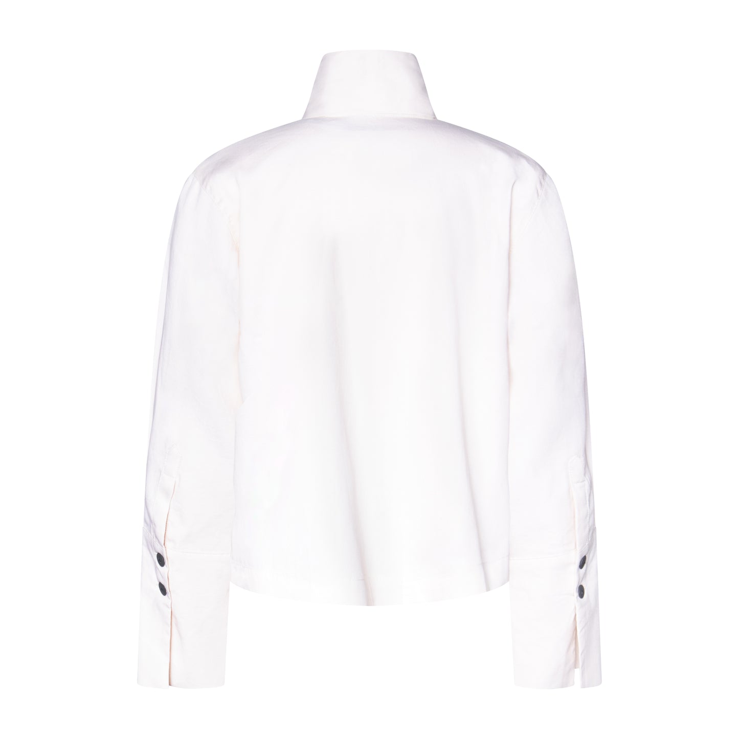 TNTRM PEARL WHITE BOW COLLAR BLOUSE