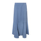 TNTRM DUSTY BLUE EMBROIDERED MAXI SKIRT