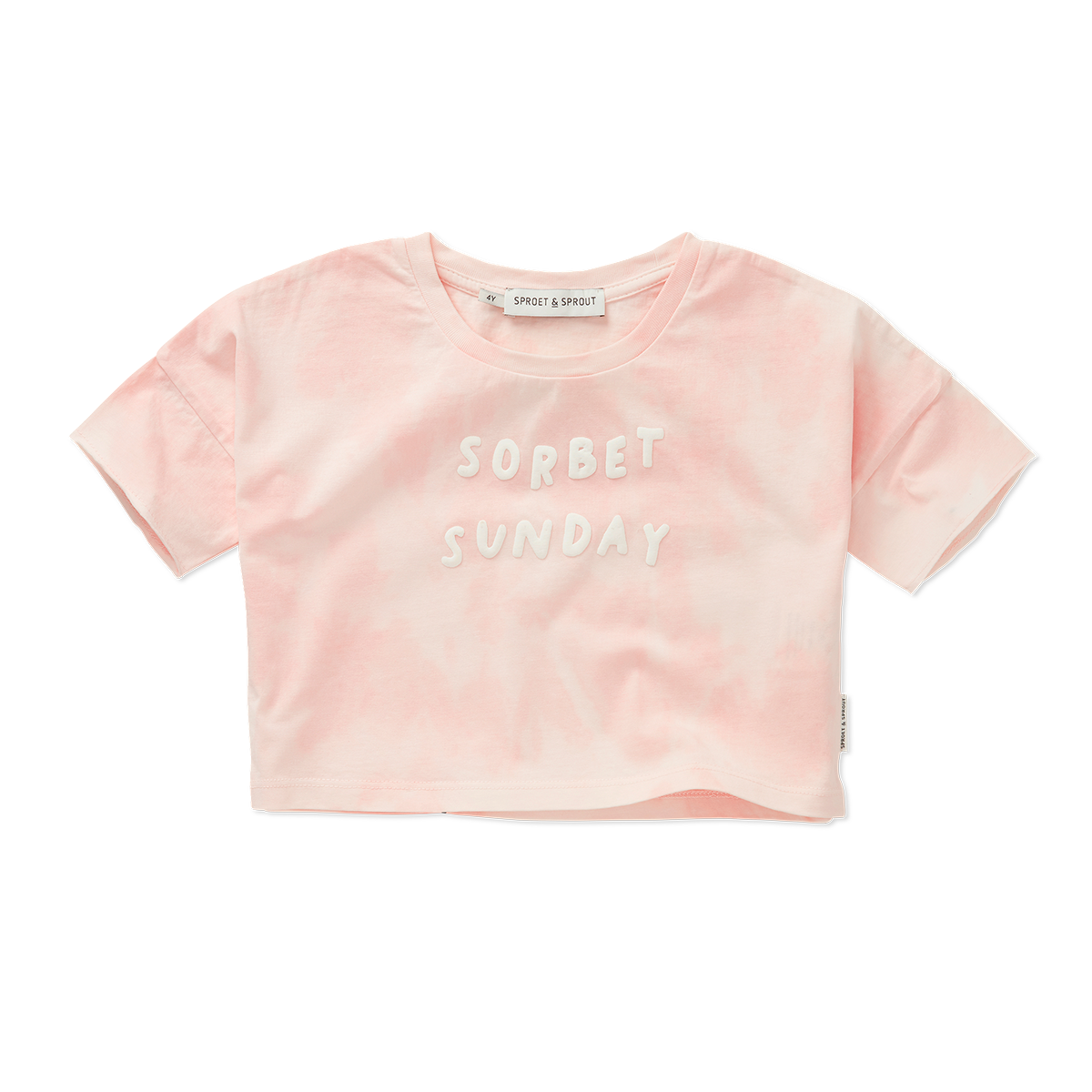 SPROET & SPROUT LIGHT PINK WORDED T-SHIRT