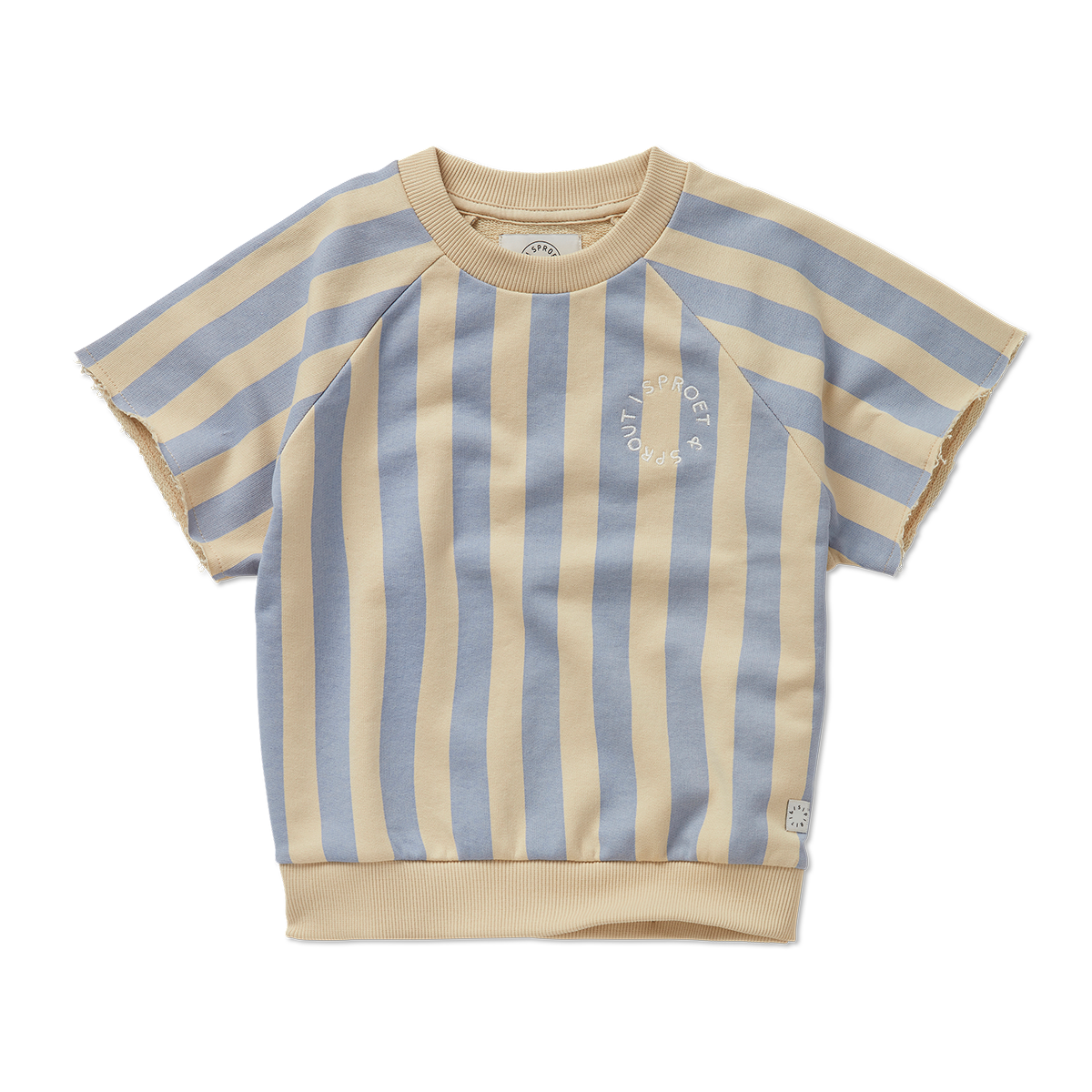 SPROET & SPROUT DUSTY BLUE STRIPE TOP