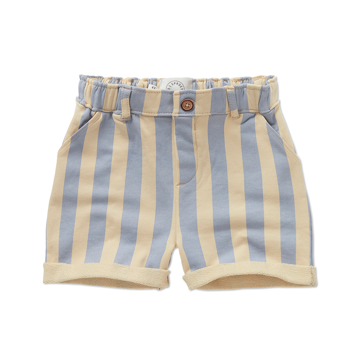 SPROET & SPROUT DUSTY BLUE STRIPE SHORTS