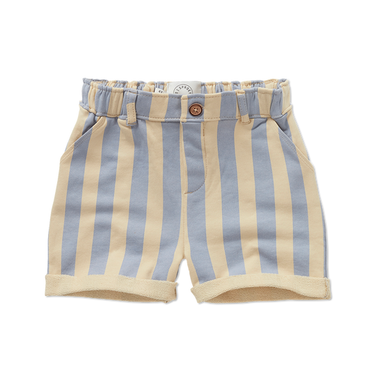 SPROET & SPROUT DUSTY BLUE STRIPE SHORTS