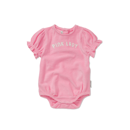 SPROET & SPROUT PINK TERRY ROMPER