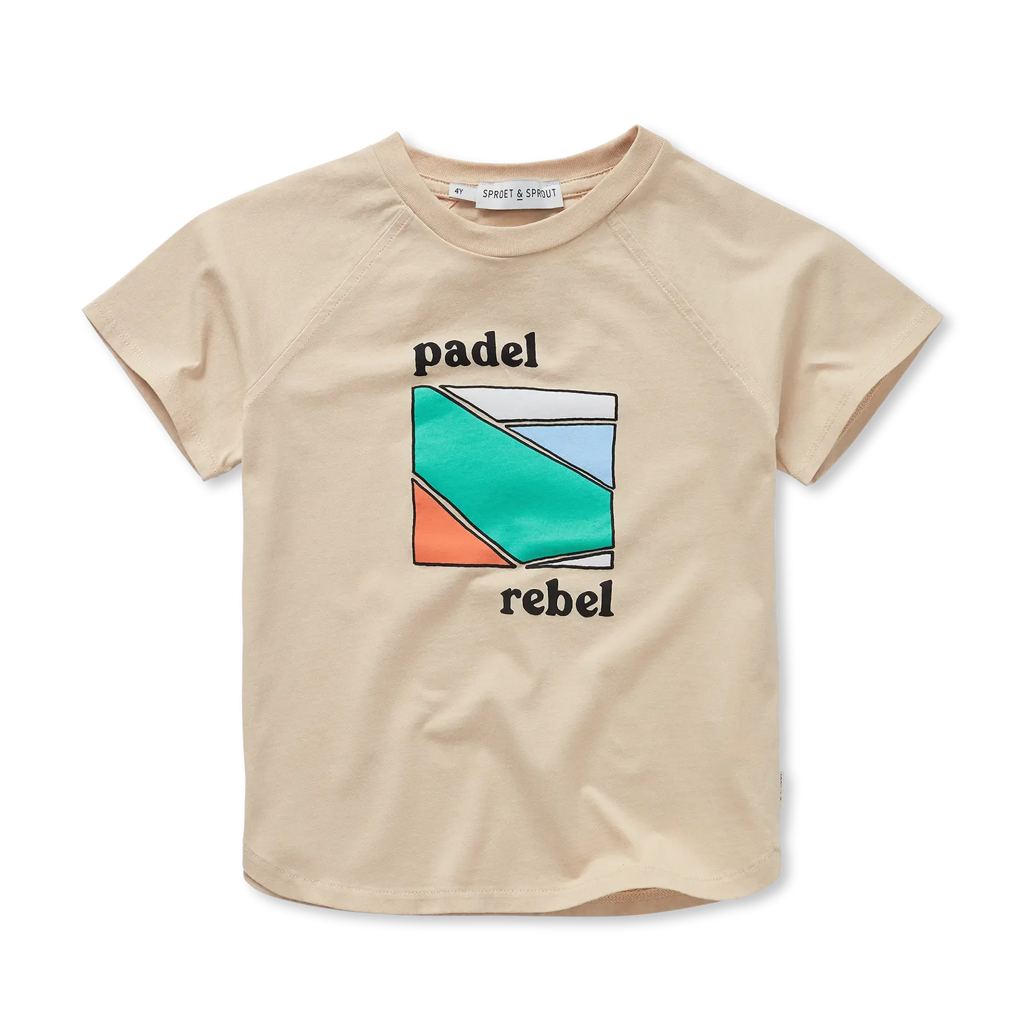 SPROET & SPROUT TAN GRAPHIC T-SHIRT