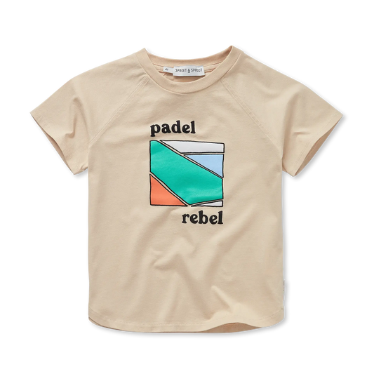 SPROET & SPROUT TAN GRAPHIC T-SHIRT