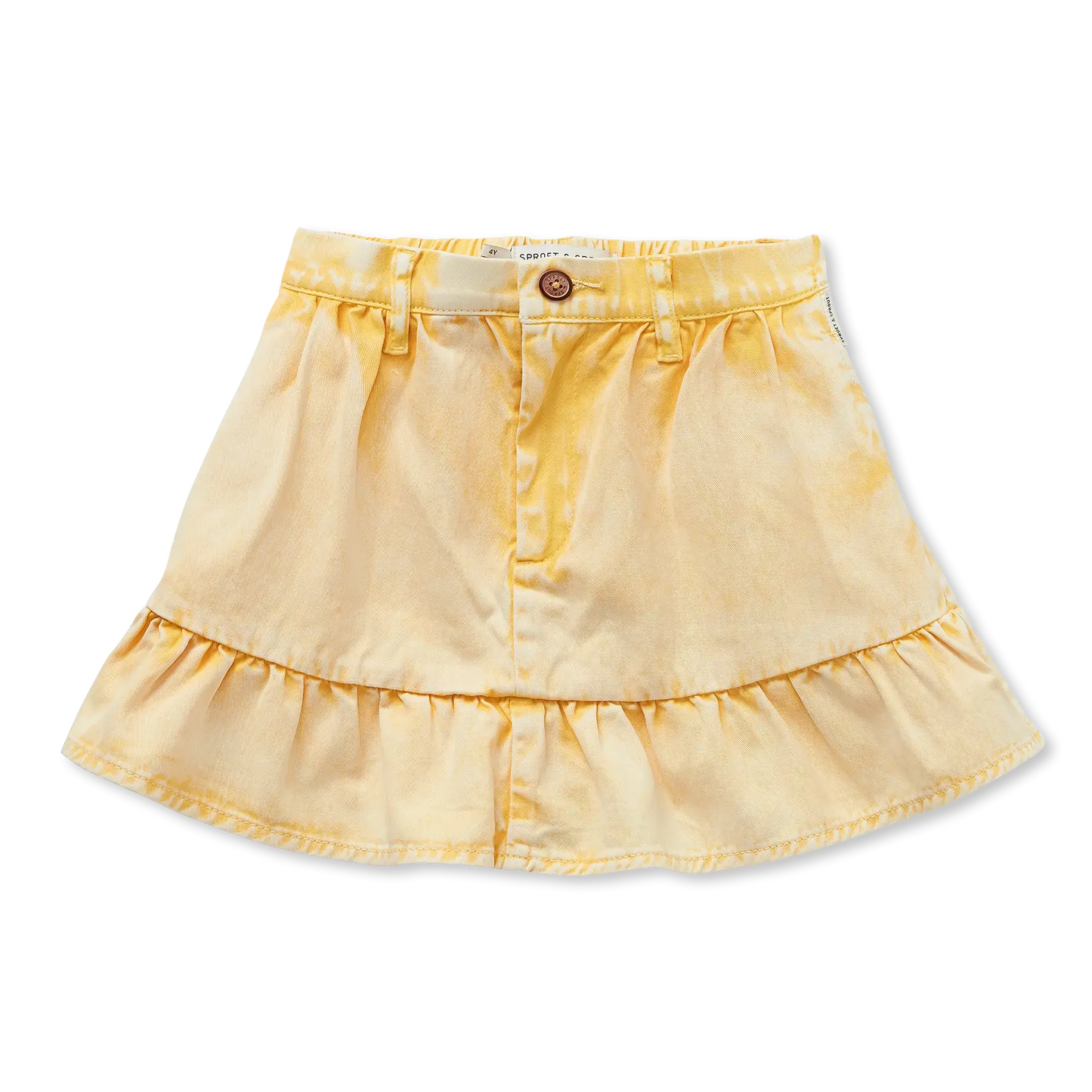 SPROET & SPROUT YELLOW DENIM SKIRT