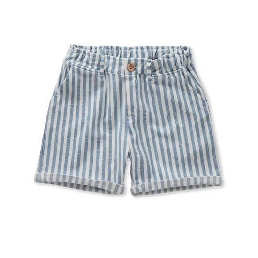 SPROET & SPROUT BLUE STRIPE SHORTS