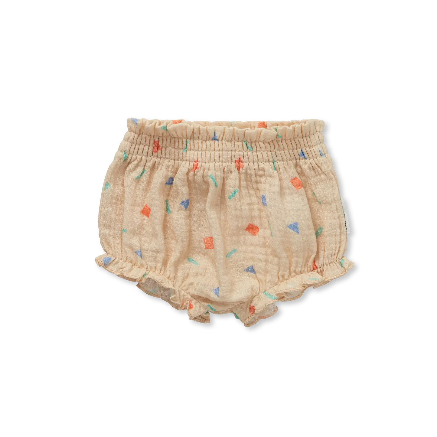 SPROET & SPROUT BEIGE SPRINKLE SMOCK BLOOMERS