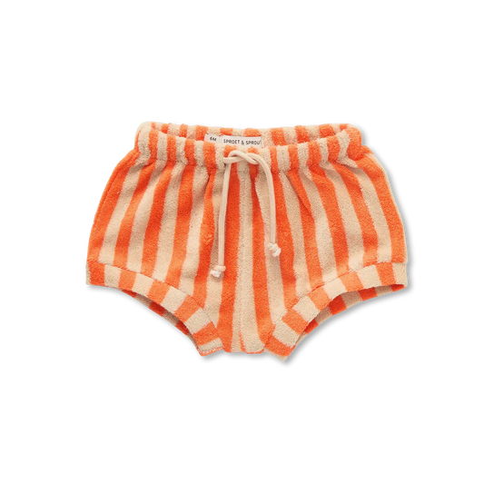 SPROET & SPROUT ORANGE/BEIGE BLOOMERS