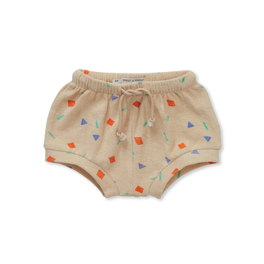 SPROET & SPROUT BEIGE SPRINKLES PRINTED BLOOMERS