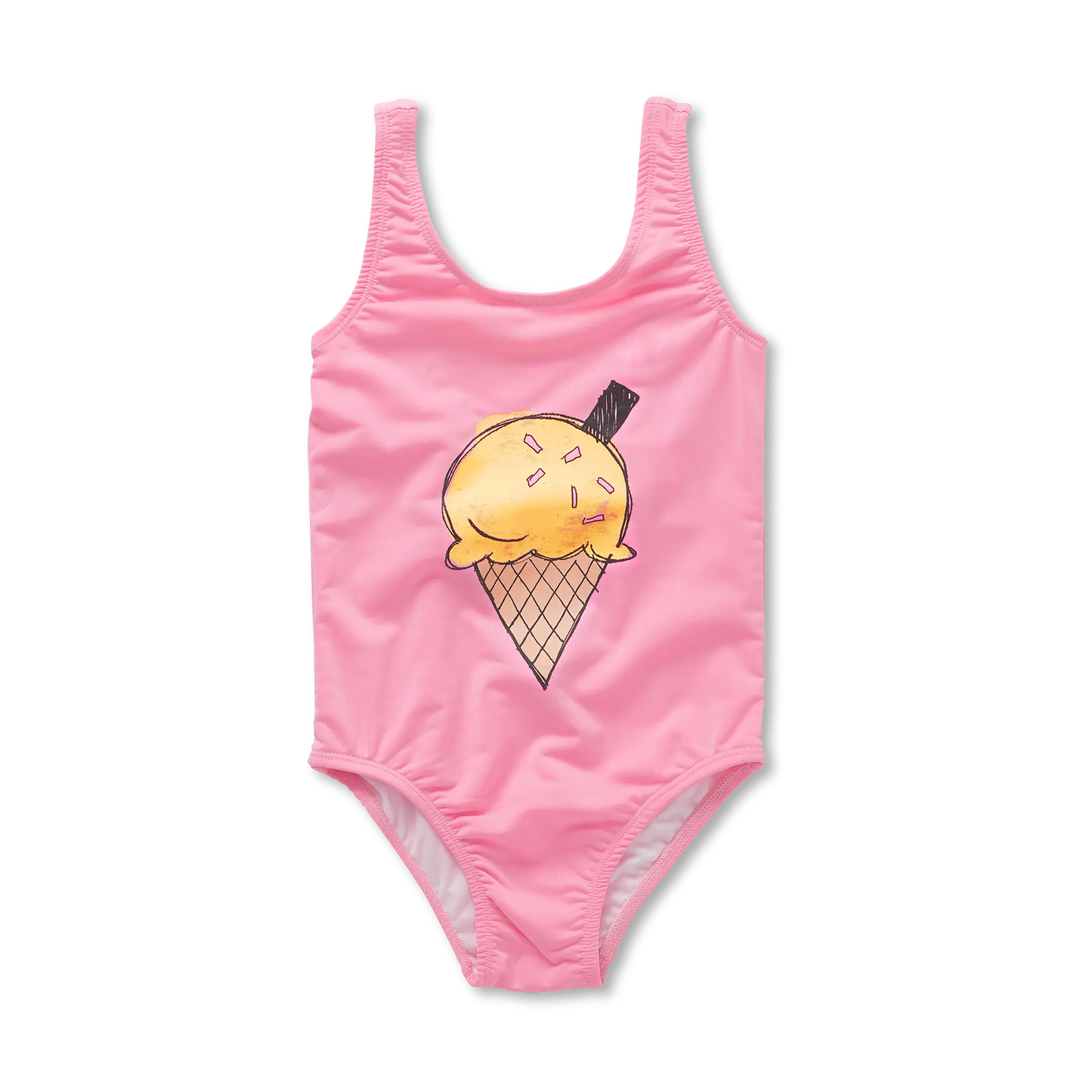 SPROET & SPROUT PINK ICE CREAM GRAPHIC SWIMSUIT