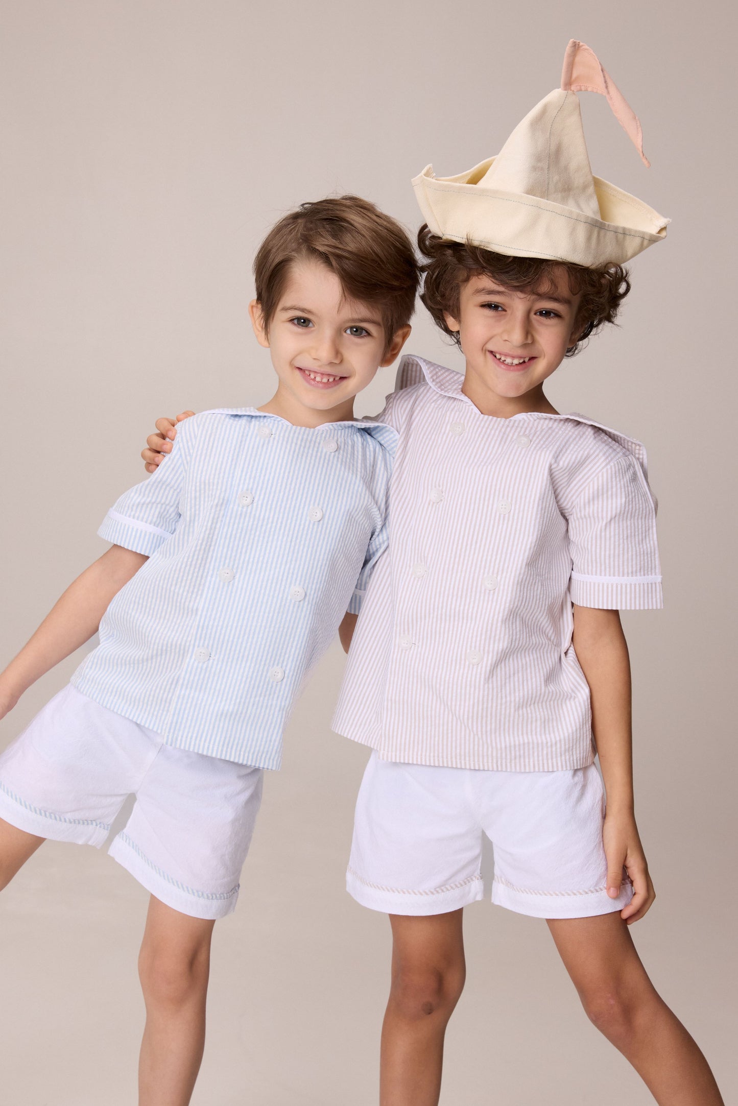 PERNILLE BLUE STRIPE SAILOR SET