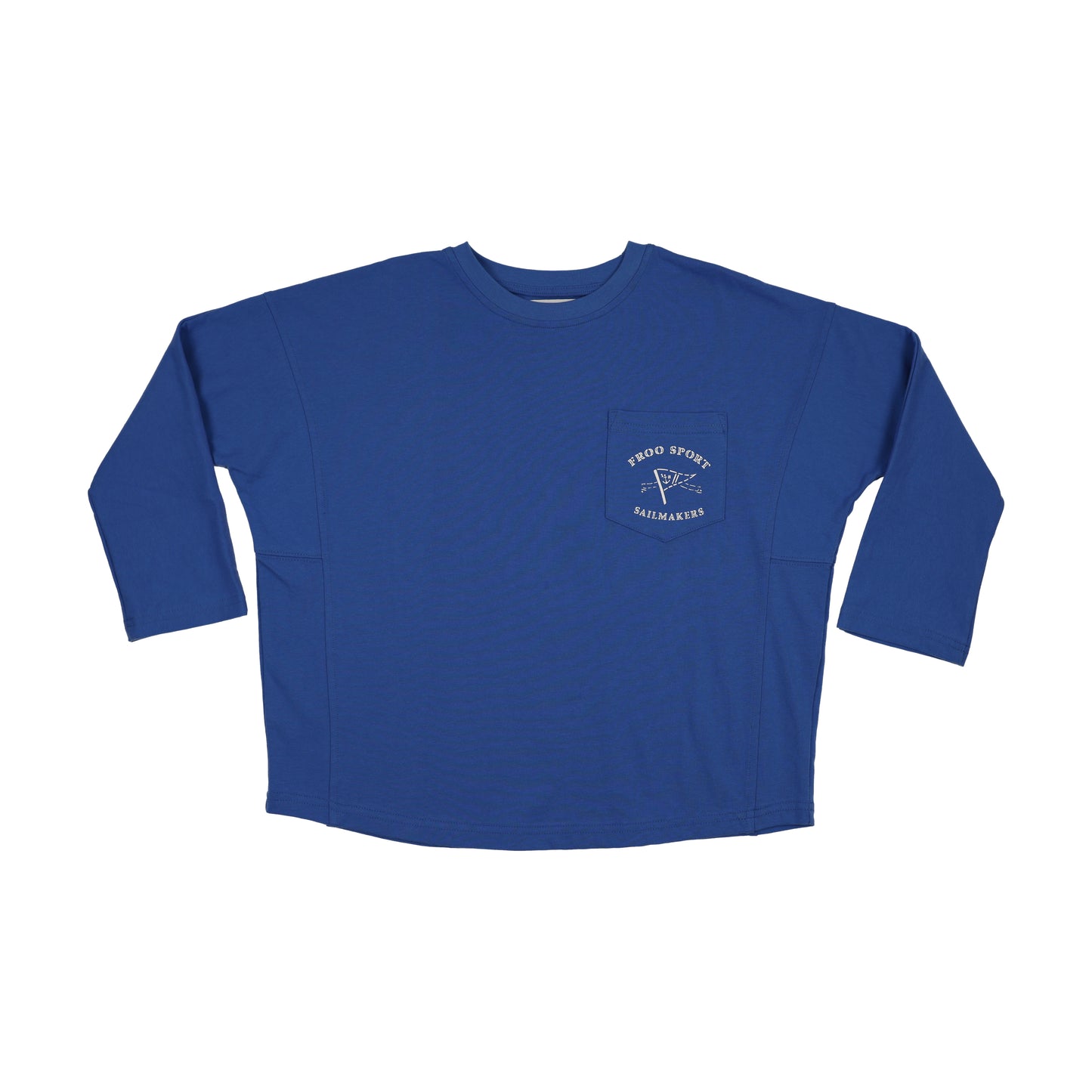 FROO STYLE ROYAL BLUE DOLMAN T-SHIRT [FINAL SALE]