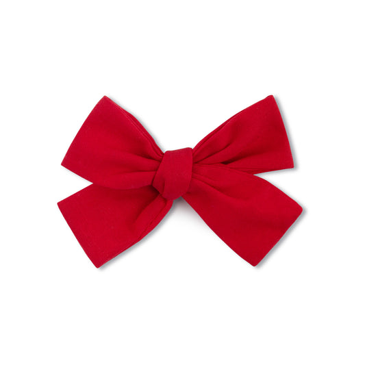 BOWBON RED BOW CLIPS [FINAL SALE]