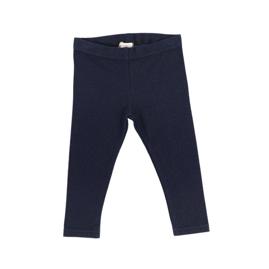 LIL LEGS DARK JEAN LONG LEGGINGS