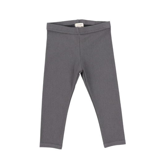 LIL LEGS GREY JEAN LONG LEGGINGS
