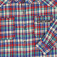 WANDER & WONDER MULTI COLOR PLAID BUTTON DOWN SHIRT [Final Sale]