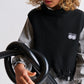 LOUD BLACK LOGO FRINGE TOP