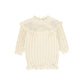 BEBE ORGANIC CREAM CHUNKY KNIT ROMPER [FINAL SALE]