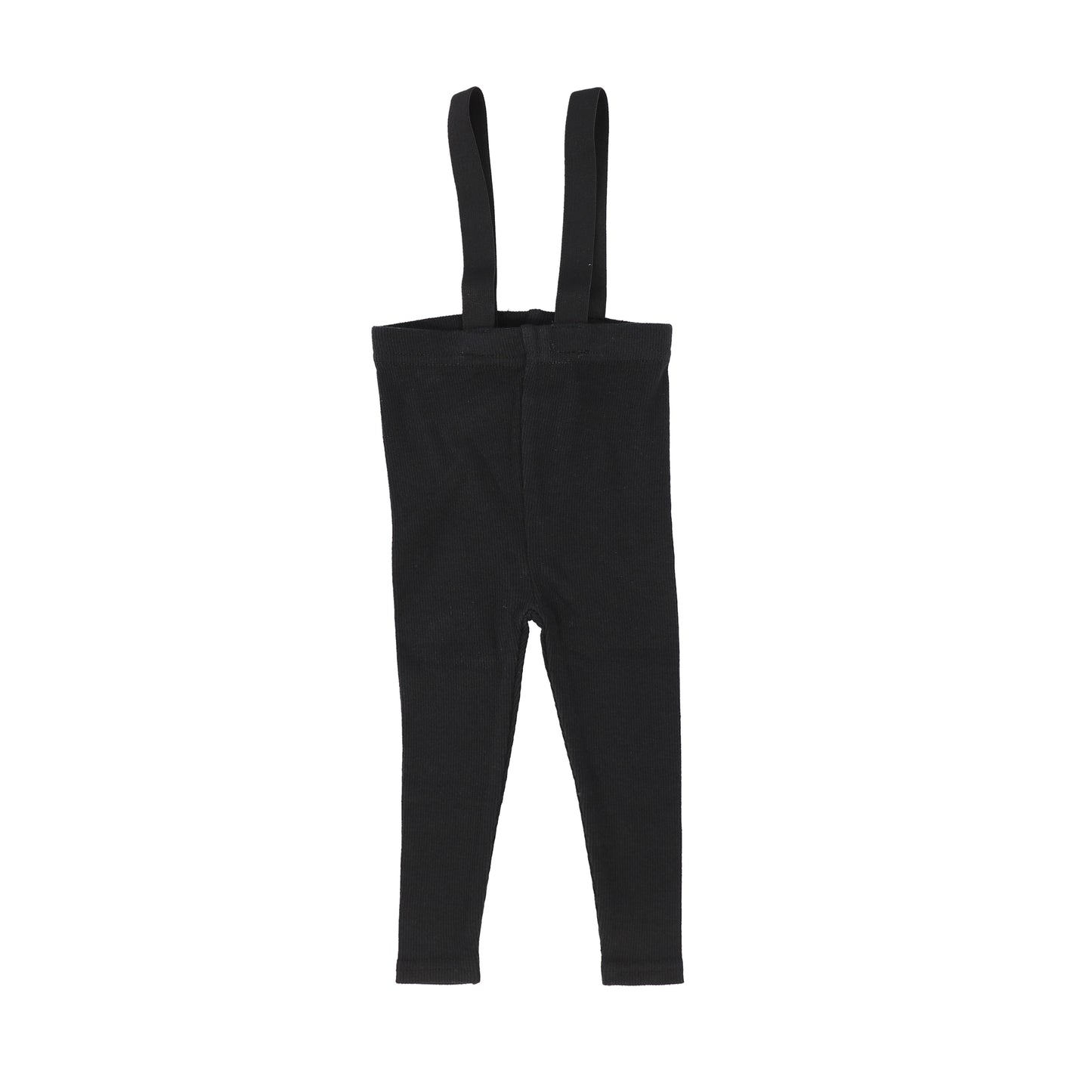 LIL LEGS BLACK SUSPENDER LEGGING