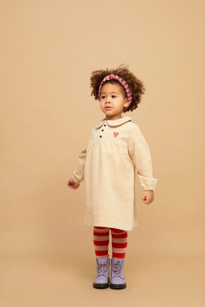 SPROET & SPROUT BEIGE CORDUROY COLLAR DRESS
